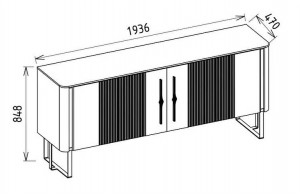 Буфет Миранте (Mirante) MINT-10